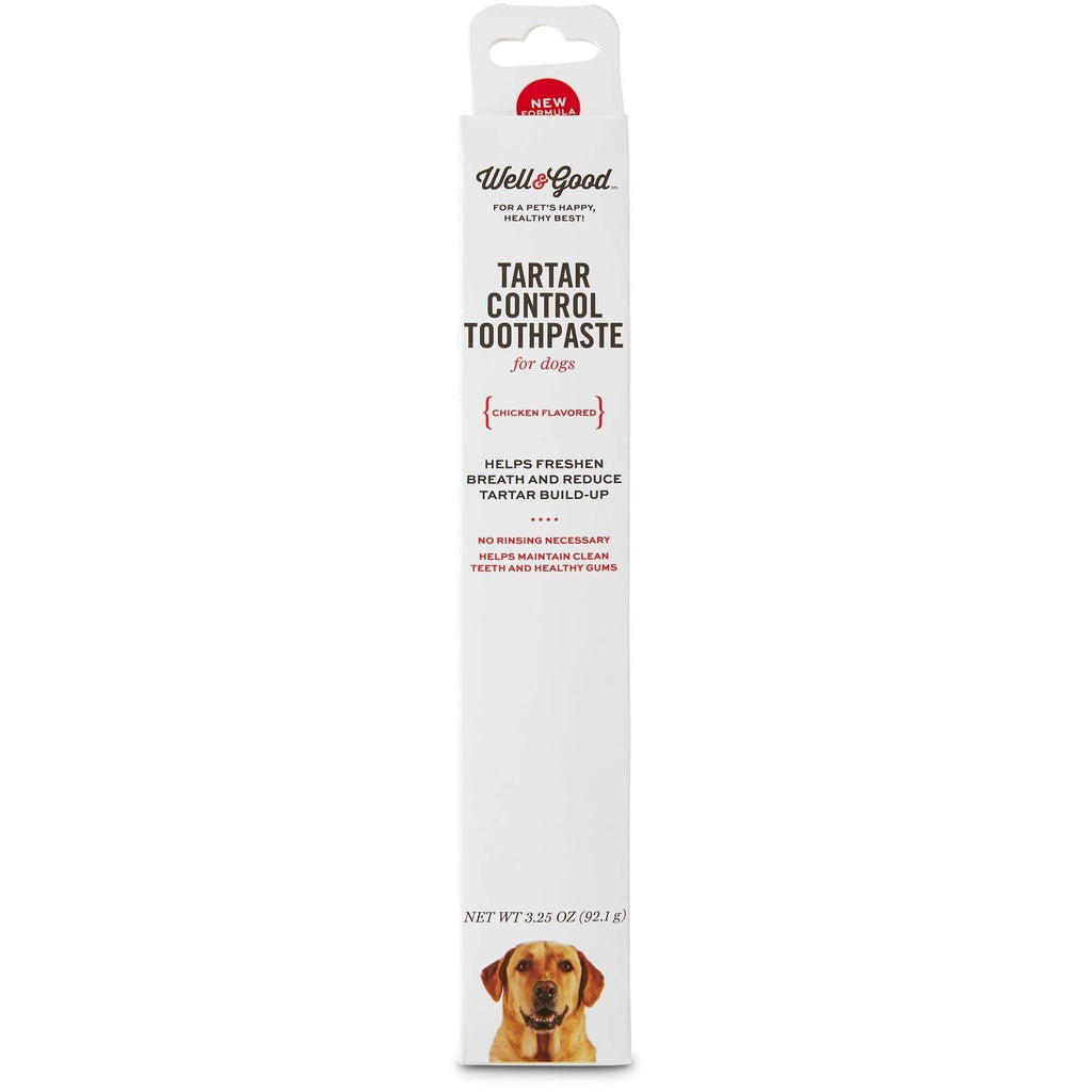 Well & Good Tartar Control Toothpaste for Dogs, Chicken Flavor - PawsPlanet Australia