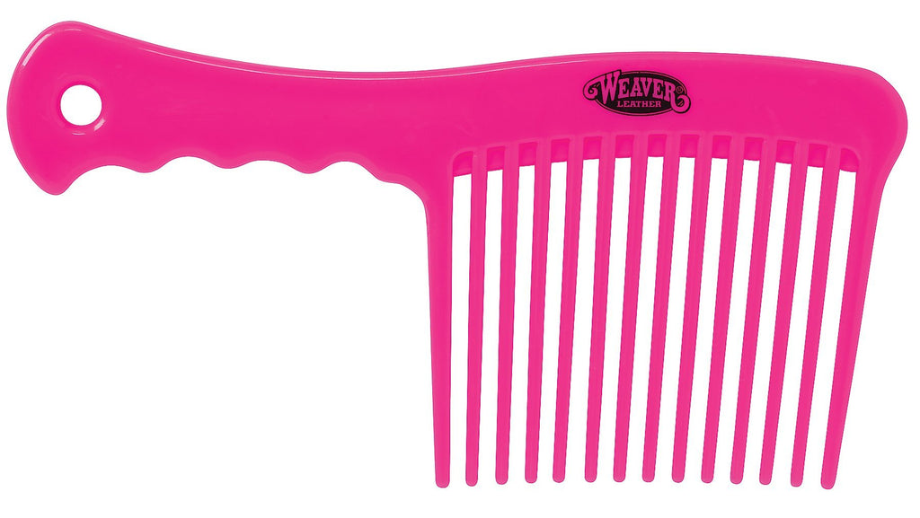 Weaver Leather Mane & Tail Comb Hot Pink - PawsPlanet Australia