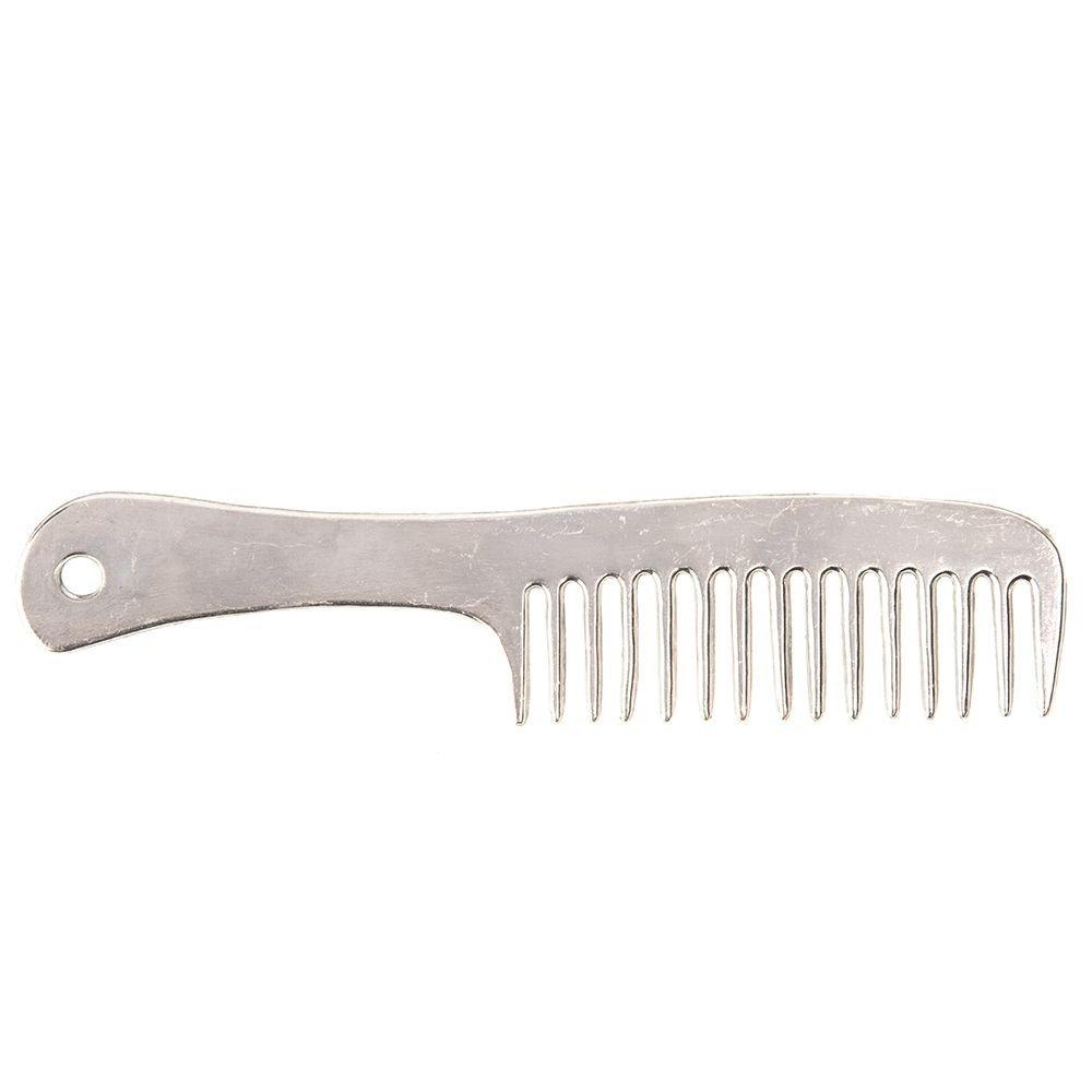 Partrade Trading Corporation Aluminum ManeTail Comb 8in - PawsPlanet Australia