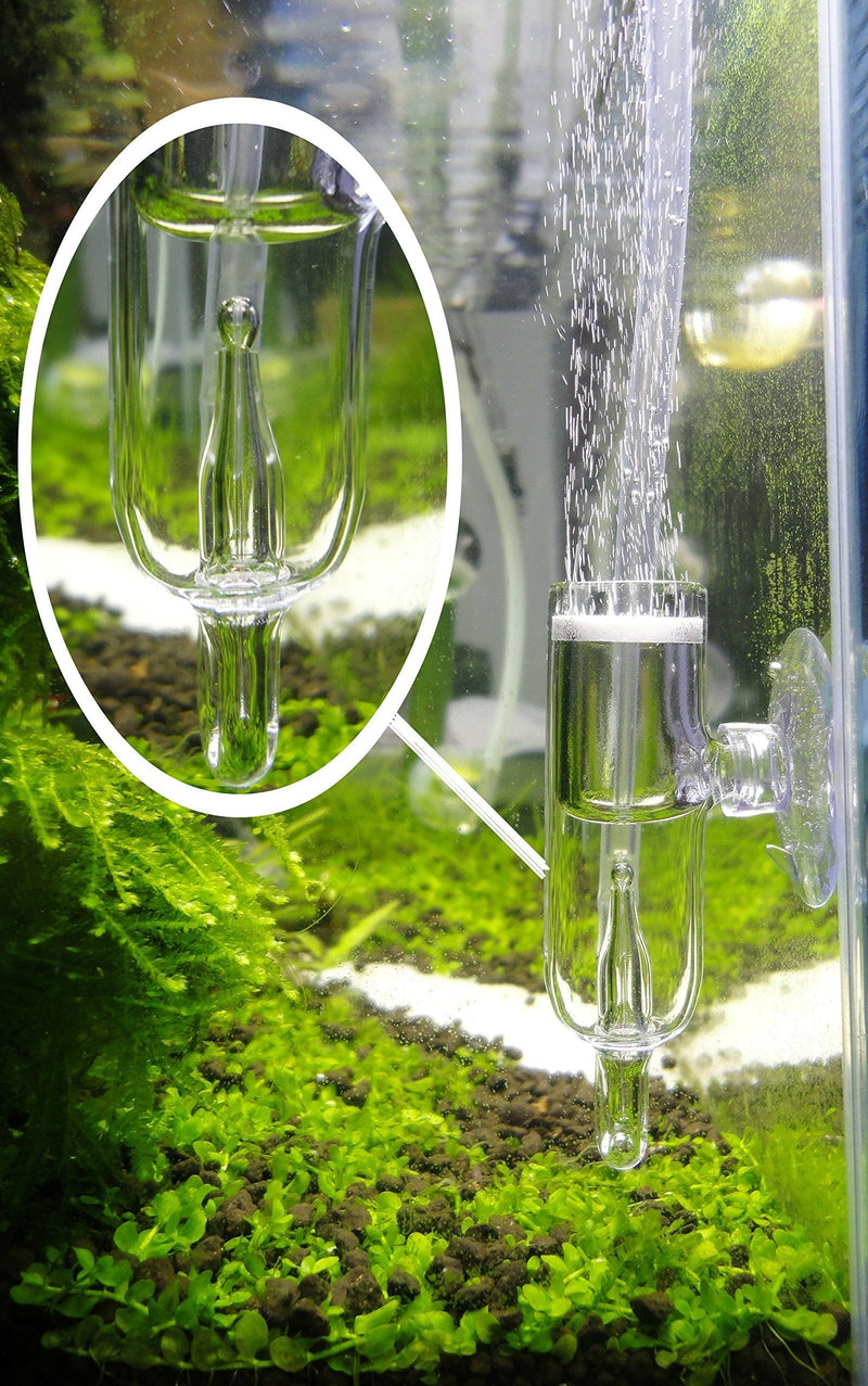 [Australia] - JARDLI Pollen Glass CO2 Diffuser with Bubble Counter for Aquarium Planted Tank 
