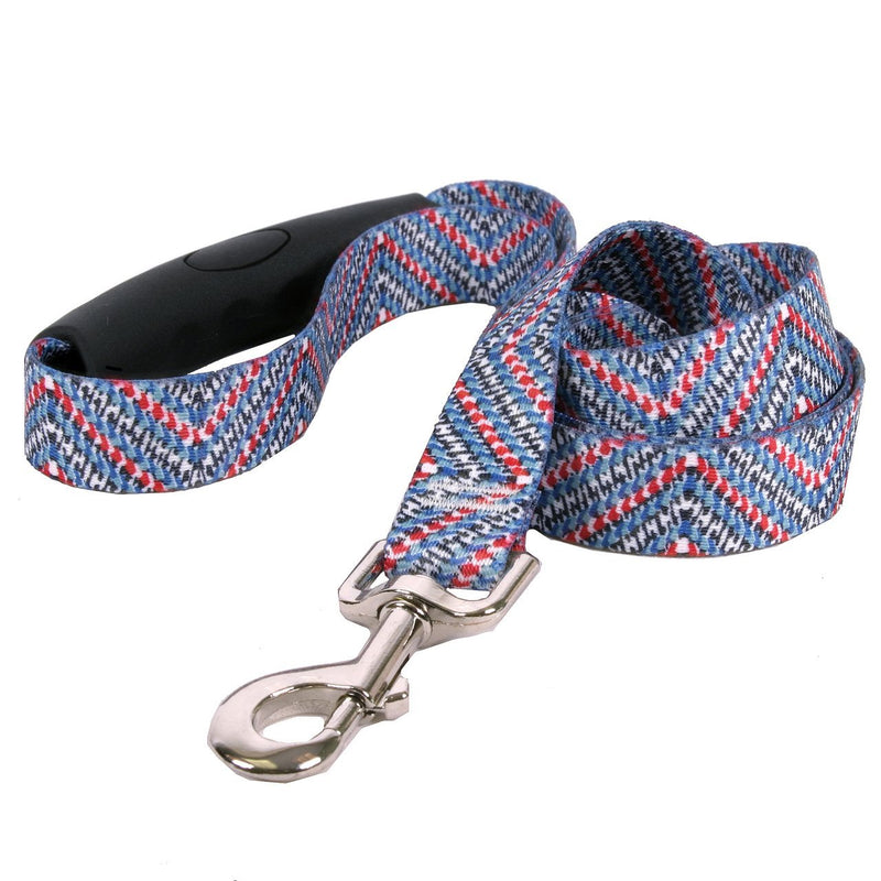 [Australia] - Yellow Dog Design Multi Tweed EZ-Grip Dog Leash with Comfort Handle 3/4" x 60" (5 feet) Long 