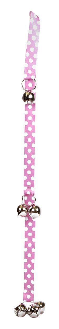 [Australia] - Yellow Dog Design Watermelon Polka Dot Ding Dog Bells Training System 1"W x 26"L 