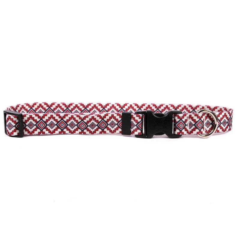 [Australia] - Yellow Dog Design Collar, Small 10" - 14" Aztec Red 