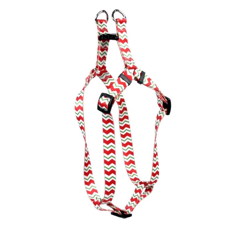 [Australia] - Yellow Dog Design Step-in Harness Extra Small 4.5" - 9" Peppermint Chevron 