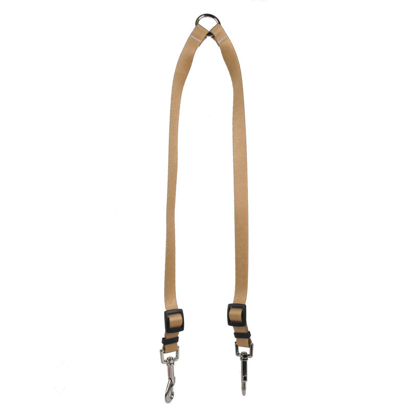 [Australia] - Yellow Dog Design Tan Simple Solid Coupler Dog Leash Medium 