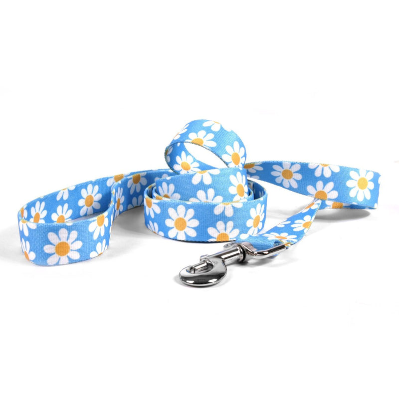 [Australia] - Yellow Dog Design Standard Leads, Daisies Collection 1" x 60" (5 ft.) Blue Daisy 