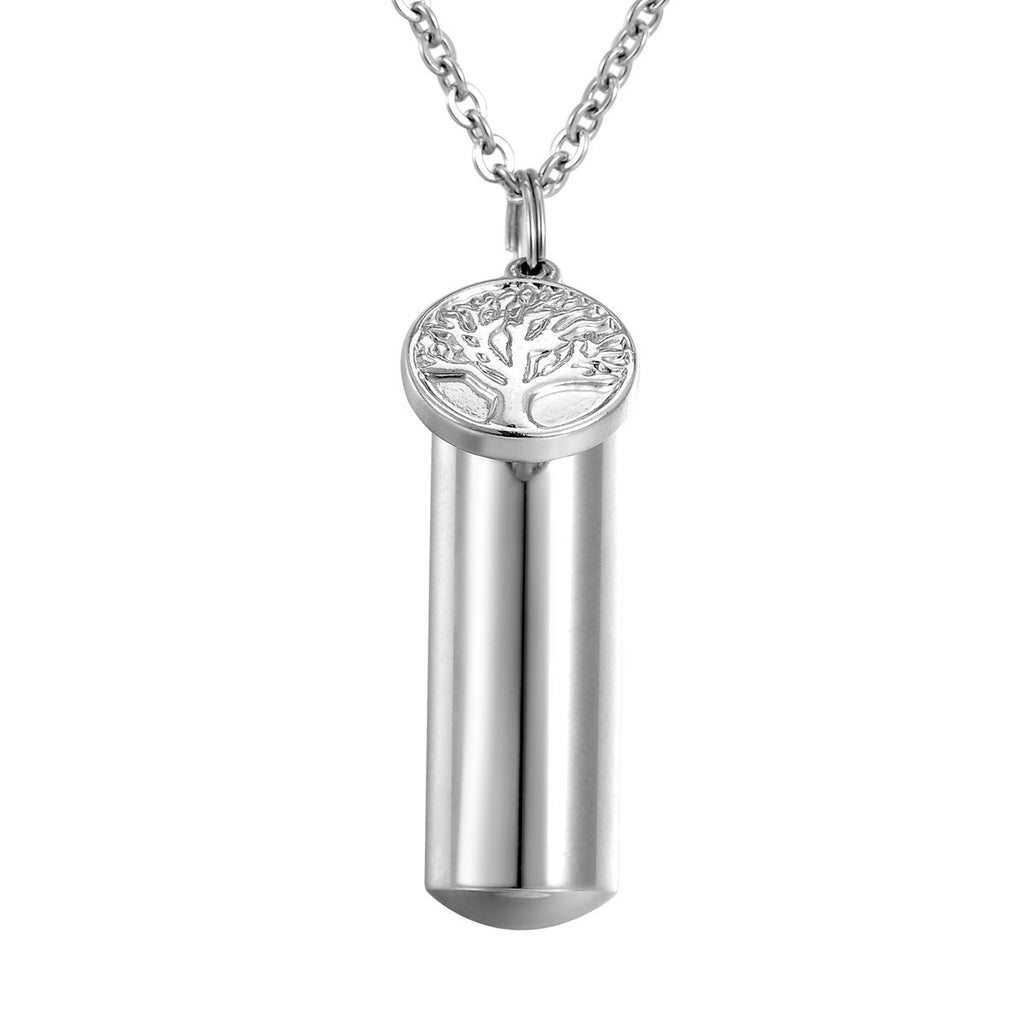 [Australia] - HooAMI Cremation Jewelry for Ashes Pet Tree Charm Bottle Urn Necklace Memorial Keepsake Keychain 