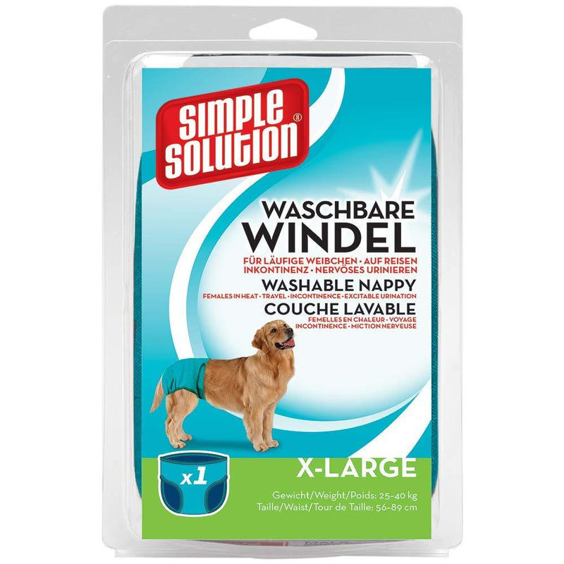 Simple Solution Hunde Windeln waschbar XL - PawsPlanet Australia