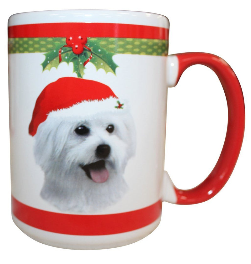 [Australia] - E&S Pets Maltese Puppy Cut Mug, 15 oz 