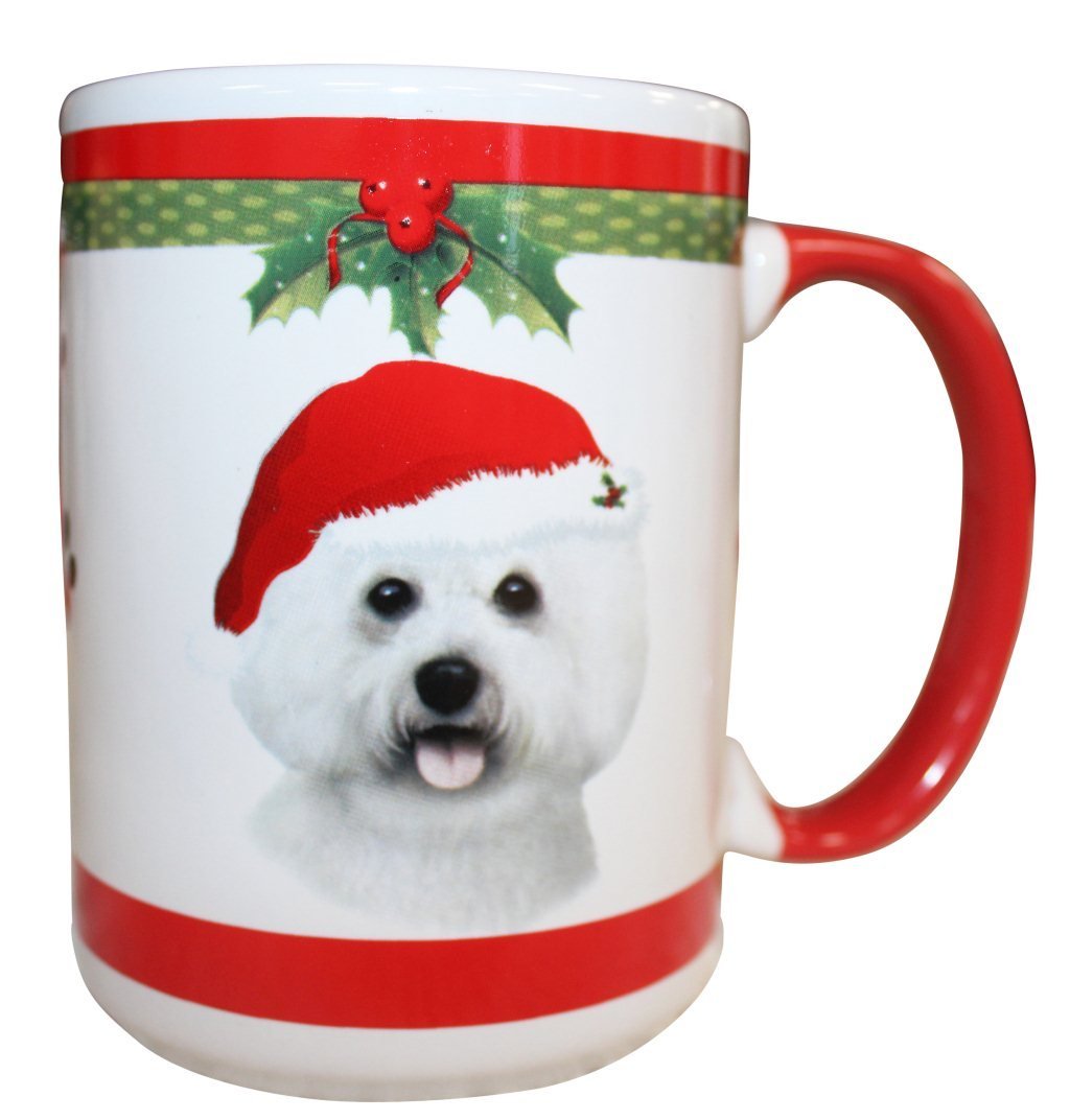 [Australia] - E&S Pets Bichon Frise Mug, 15 oz 