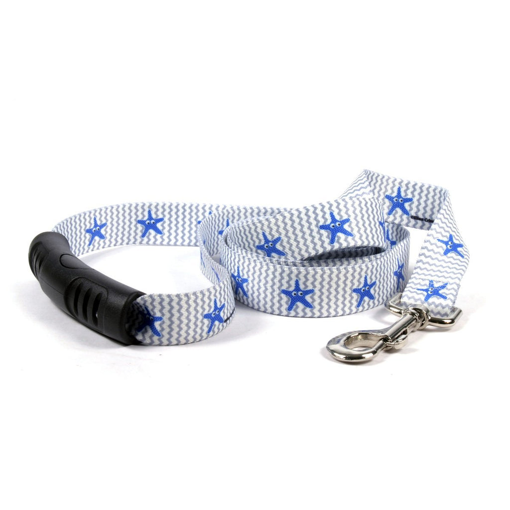 [Australia] - Yellow Dog Design Starfish Baby EZ-Grip Dog Leash-with Comfort Handle 3/4" x 60" (5 feet) Long 