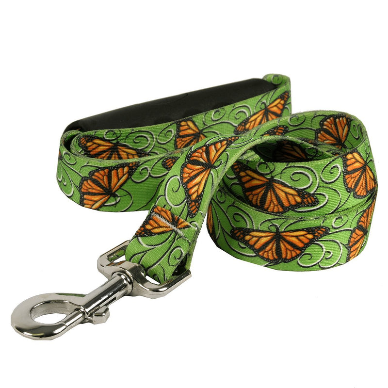 [Australia] - Yellow Dog Design Monarch Swirl EZ-Grip Dog Leash with Comfort Handle 1" x 60" (5 feet) Long 