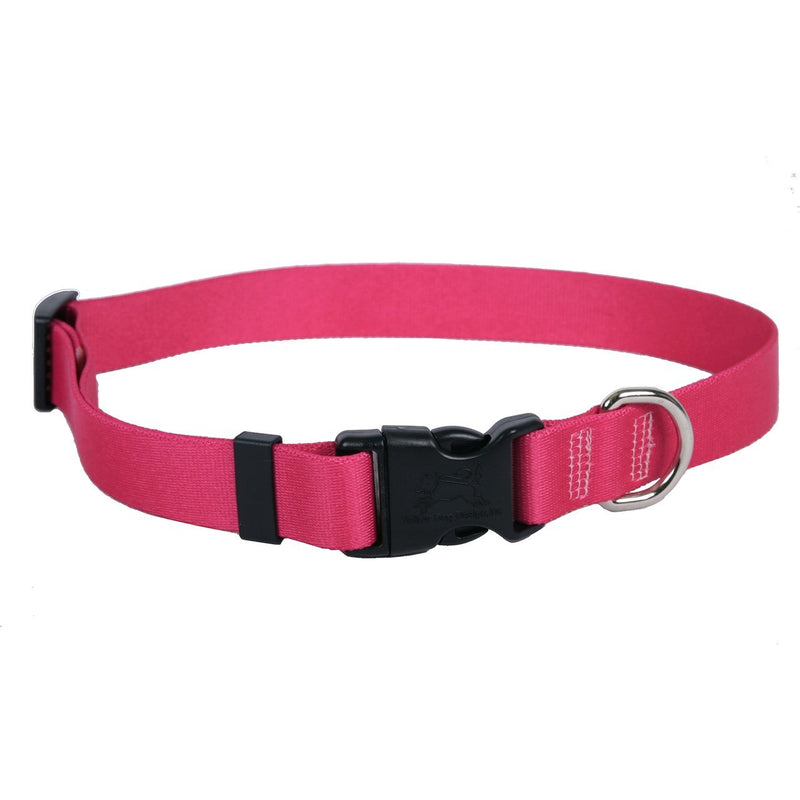 [Australia] - Yellow Dog Design Standard Easy-Snap Collar Extra Small 8" - 12" Solid Magenta 