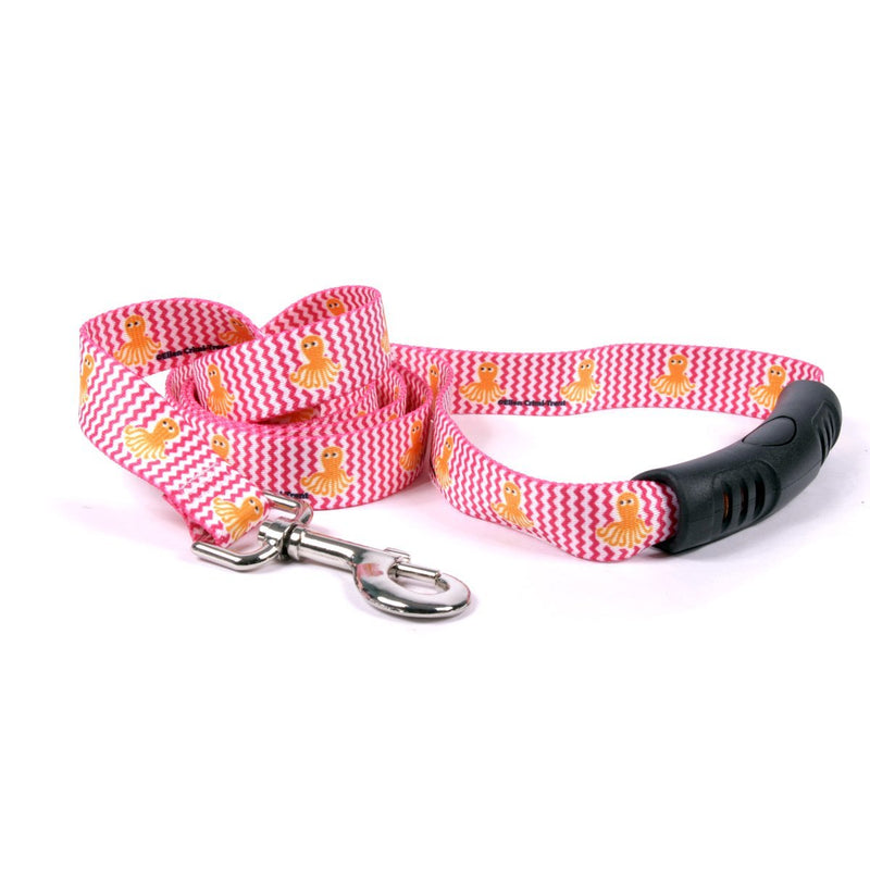 [Australia] - Yellow Dog Design Playful Octopus EZ-Grip Dog Leash 1" x 60" (5 feet) Long 