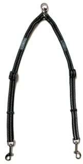 Caldwell's Pet Supply Co. No Tangle Dog Leash Coupler, Double Dog Walker - Trainer Leash - Two Dogs Adjustable Splitter Lead Small - PawsPlanet Australia