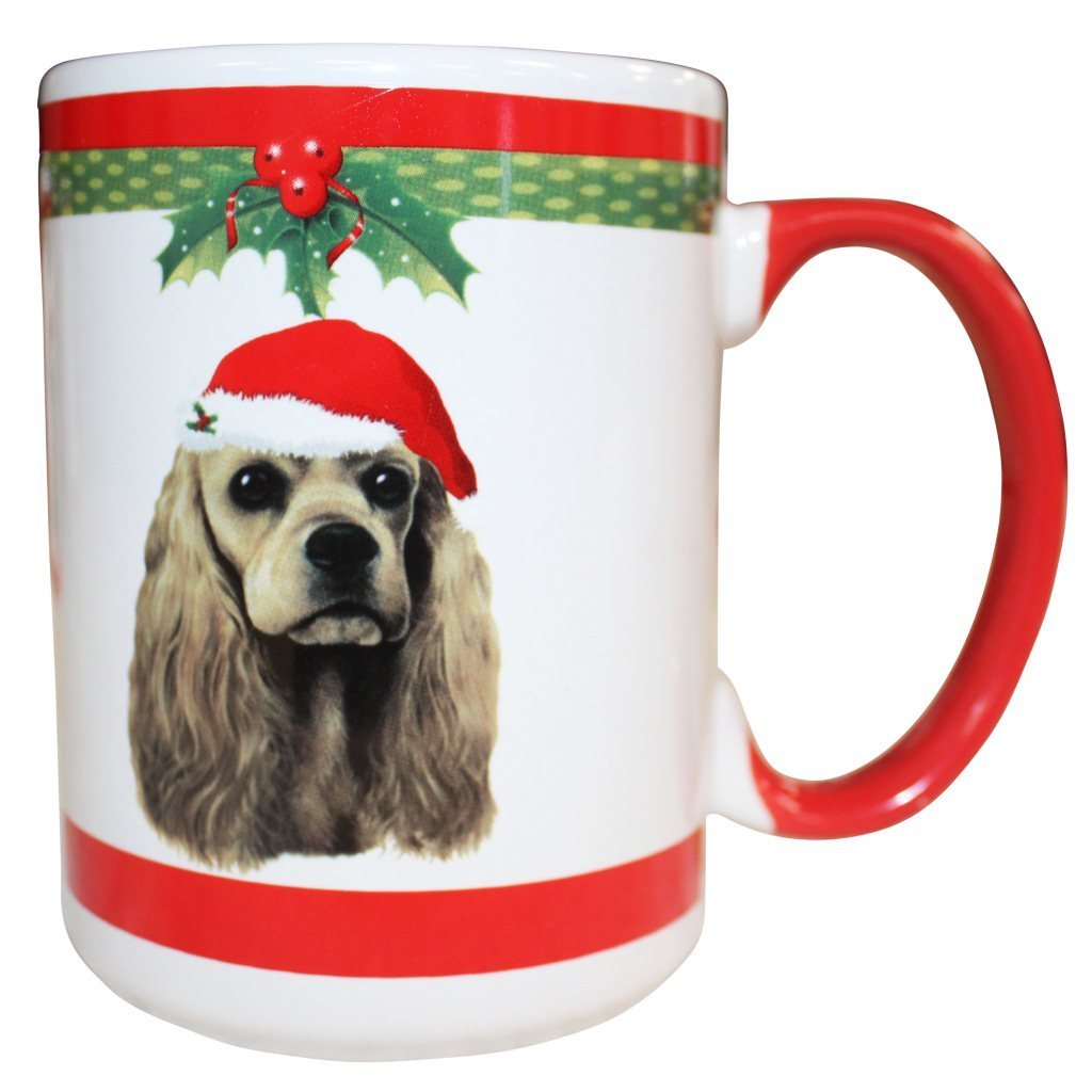 [Australia] - E&S Pets Cocker Spaniel Buff Mug, 15 oz 