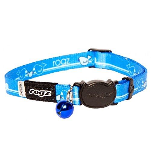 [Australia] - Rogz Kiddy Cat Collar Blue 8"-12" 