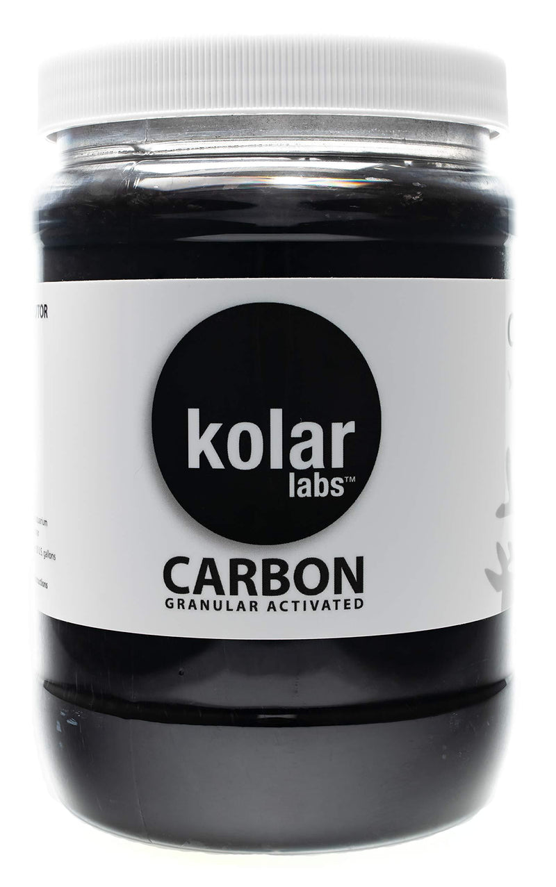[Australia] - Kolar Labs Crystal Cal Activated Carbon – Activated Charcoal for Aquariums and Fish Tanks Large Jar 