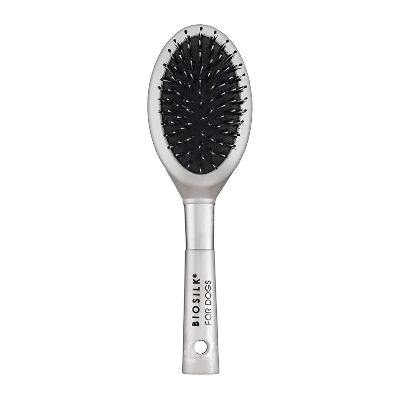 BioSilk for Pets BioSilk for Dogs Porcupine Brush | Dog Pin Brush With Built-In Comb Bristles Removes Mats, Tangles & Loose Hair with Minimal Effort & Comfort | Suitable for Long or Short Haired Dogs - PawsPlanet Australia