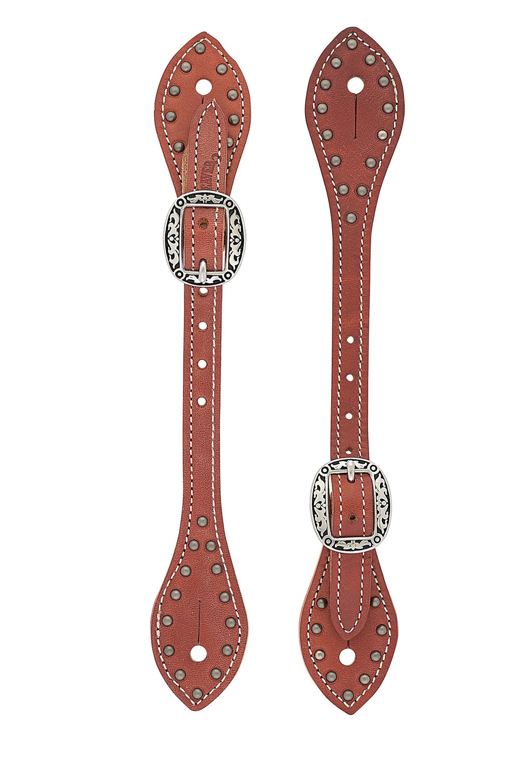Weaver Leather All Purpose Spur Straps Men's Flared Canyon Rose - PawsPlanet Australia