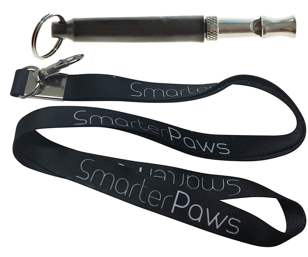 Smarter Paws Professional Ultrasonic Dog Training Whistle with Lanyard & Adjustable Frequencies & Free Training Ebook Guide! - PawsPlanet Australia