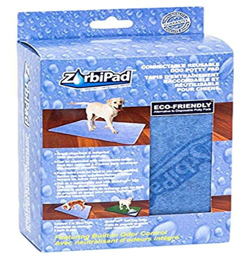 [Australia] - Zorbipad ZP16242RP Indoor Grass Dog Potty Replacement Pad Connectable (2 Pack), 16 x 24 