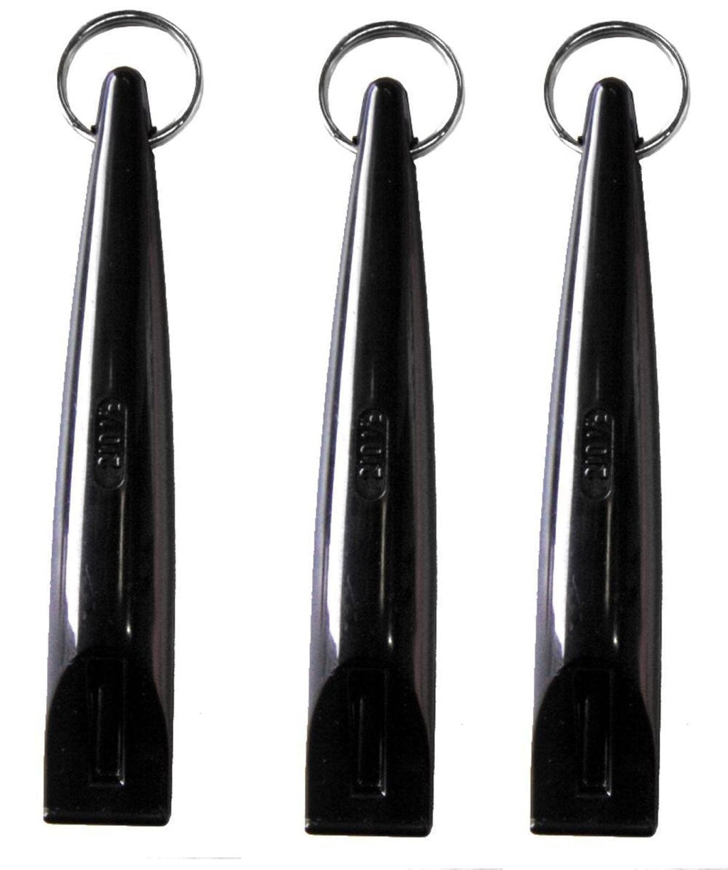 acme Dog Whistle 210.5 Black (3 Pack) - PawsPlanet Australia