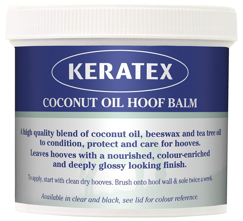Keratex Coconut Oil Hoof Balm, 400g, Clear - PawsPlanet Australia