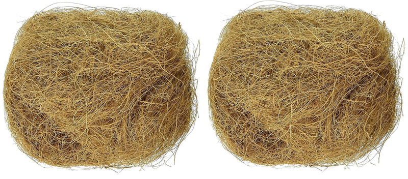 Prevue Pet Products BPV105 Sterilized Natural Coconut Fiber for Bird Nest (2 Pack) 2 Pack - PawsPlanet Australia