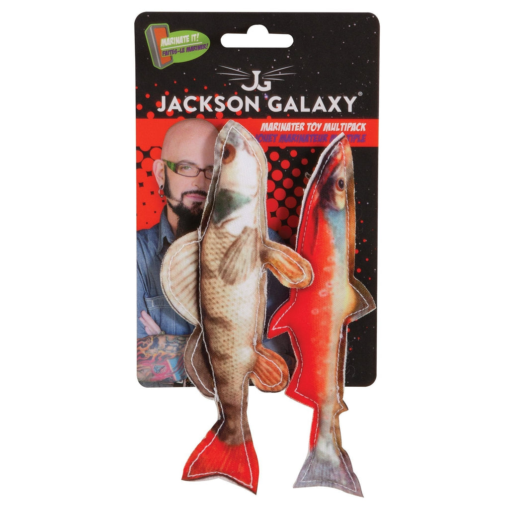 [Australia] - Jackson Galaxy Marinater Toys Photo Fish 