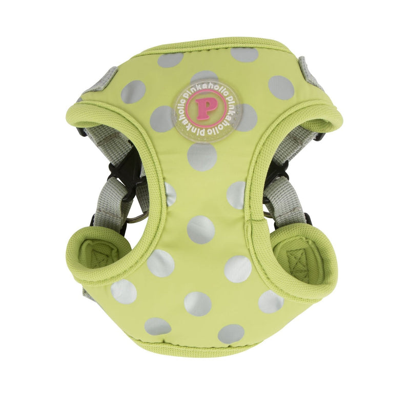 [Australia] - Pinkaholic Chic Step-in Adjustable Dog Harness Lime Small 