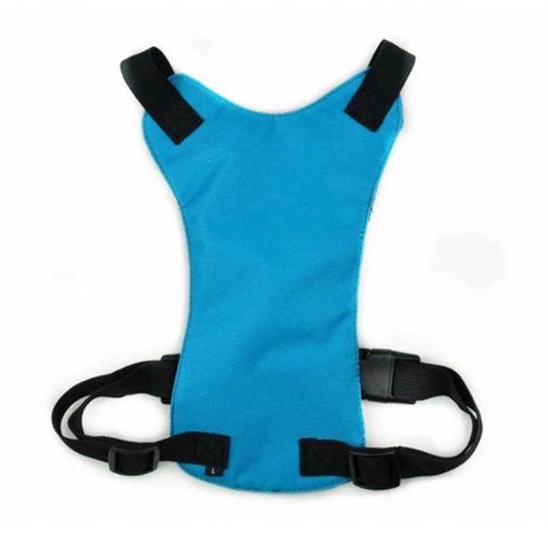 [Australia] - Tromy Pet Automotive Harness Dog Vehicle Seat Belt Harness 5 Colors 3 Sizes M Blue 