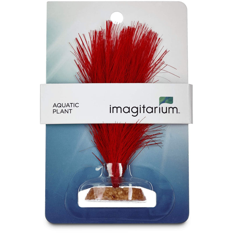 [Australia] - Imagitarium Feather Silk Plant Aquatic Decor Small 