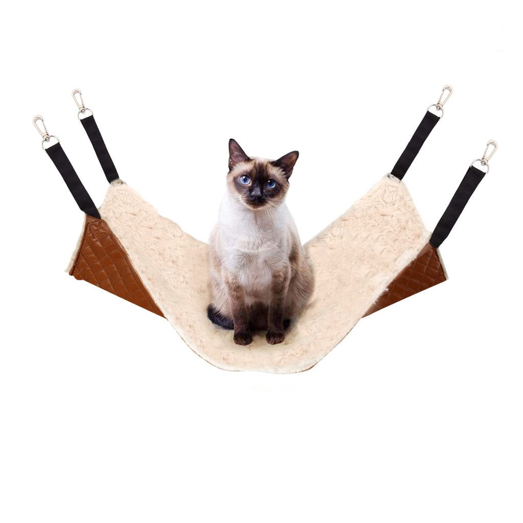 JOYELF Cat Hammock Bed Pet Cage Hammock, Hanging Soft Pet Bed Medium-18"x14" - PawsPlanet Australia