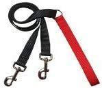 [Australia] - Purchase Direct From Freedom Harness Inventor 4-Configuration Training Leash ONLY, Works with The Freedom No Pull Harness 1" Wide Black with Red Handle 