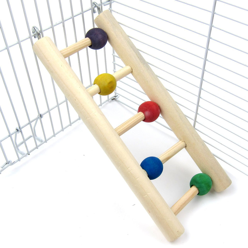 [Australia] - Alfie Pet - Quinlan Hanging Wooden Ladder Toy for Birds Small 