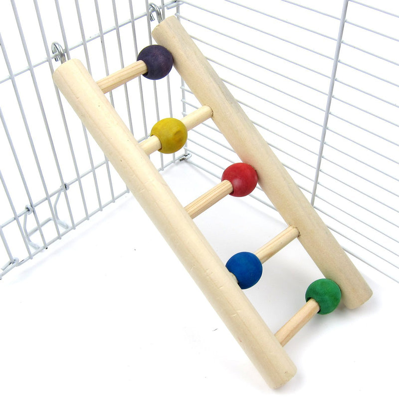 [Australia] - Alfie Pet - Quinlan Hanging Wooden Ladder Toy for Birds Small 