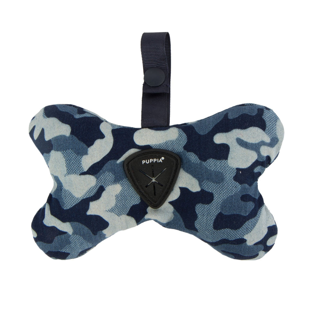 [Australia] - Puppia PARA-WB1523-NC-FR Navy Camo Bobby Waste Bag Dispenser Pet-Waste-Bags, ONE Size 