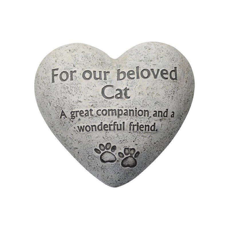 [Australia] - Comfy Hour 6" for Our Beloved Cat Paw Print Remembrance Memorial Stepping Stone Plaque 