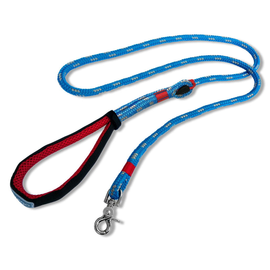 [Australia] - Kurgo Hands Free Dog Leash for Dogs | Dog Waist Running Belt | Padded Handle | Pet Leash for Training, Hiking, or Jogging | Water Resistant | Ascender Leash | Adjustable 3 to 6 ft 