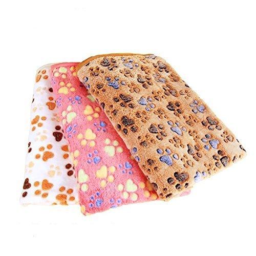 [Australia] - HIGHROCK Pet Blanket for Small Cats & Dogs Thick Sleep Mat, Pet Dog Cat Puppy Kitten Soft Blanket Doggy Pink 