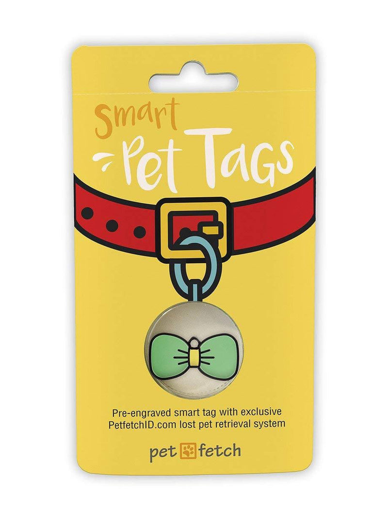 [Australia] - Petfetch Smart ID Pet Tag Bow Tie 