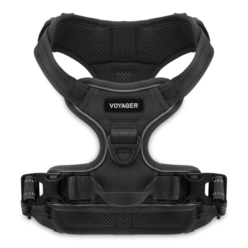 Best Pet Supplies Adventure Harness XS (Chest: 13 - 16") Black (Nylon) - PawsPlanet Australia