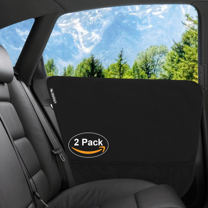 [Australia] - Starling's Car Door Protector – Pet Dog Car Door Cover Protector, Guard for Car Doors, 3 Extra Pockets, Anti Scratch Waterproof, Safe for Dogs, Fits Any Vehicle 