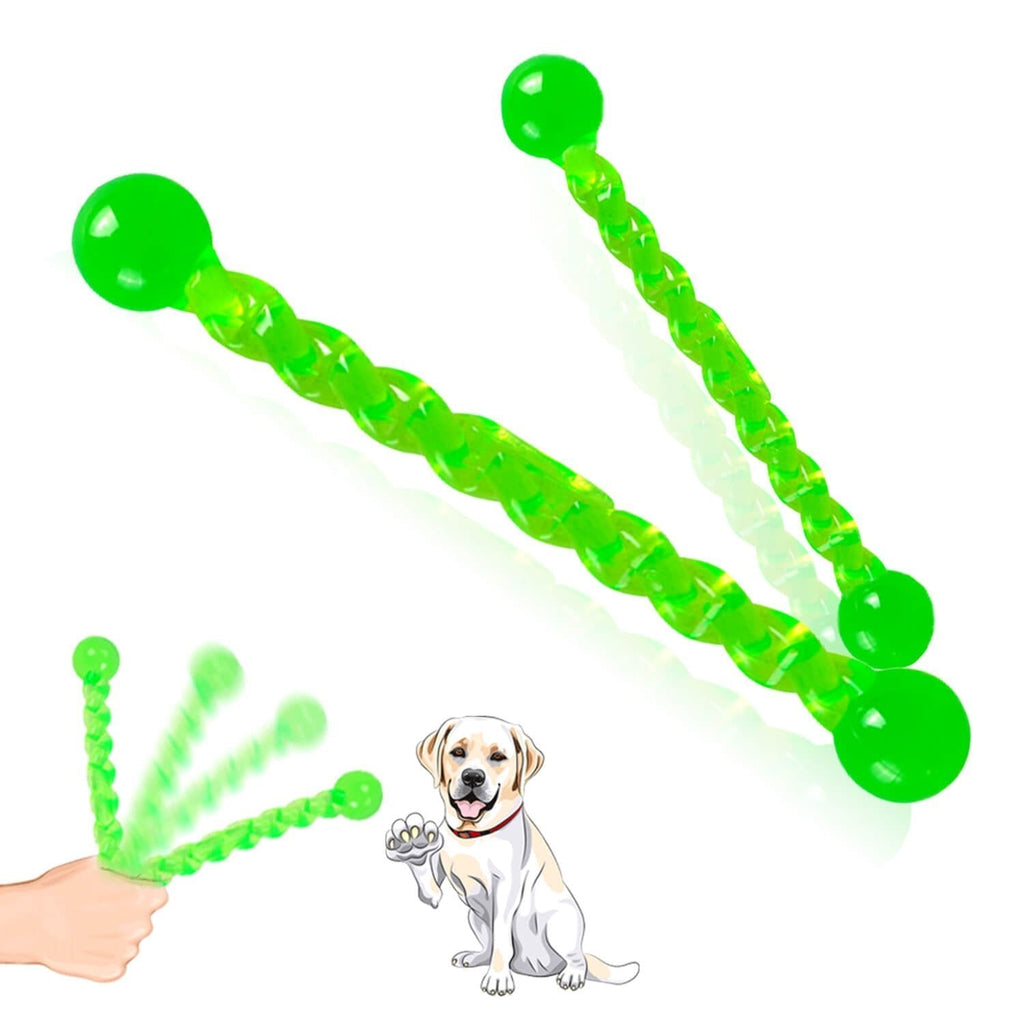 [Australia] - Kailian Dog Interactive Toys Rubber Dog Toys Fetch Sticks Chew Durable Dog Interactive Stick for Small Dogs 12.20" 