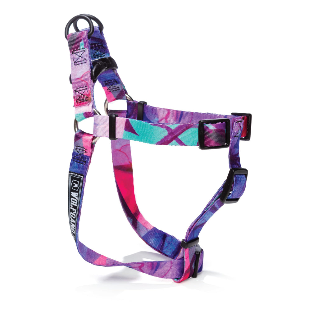 Wolfgang Man & Beast Premium No-Pull Dog Harness for Small Medium Large Dogs, Made in USA, Daydream Print, Small (5/8 Inch x 12-18 Inch) Small (5/8 Inch x 12-18 Inch) - PawsPlanet Australia