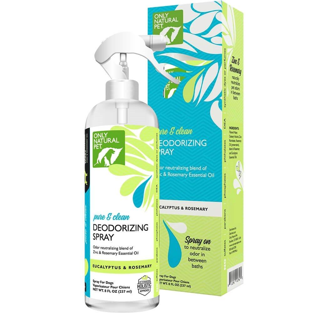 [Australia] - Only Natural Pet Pure & Clean Deodorizing Shampoo & Spray Deodorizing Spray 8 fl oz 