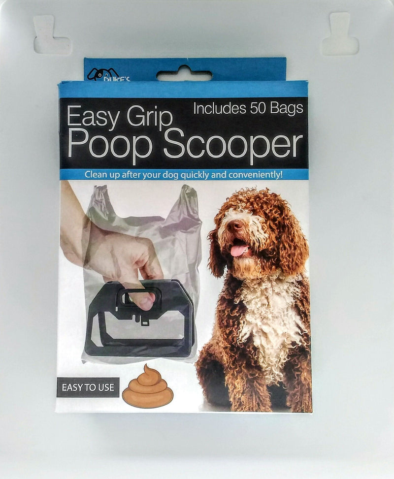 [Australia] - Kole Imports Easy Grip Poop Scooper with Bags - Box of 50 