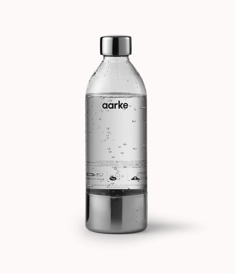 AARKE Extra PET Stainless Steel 1L bottle (for use with AARKE Carbonator) - PawsPlanet Australia