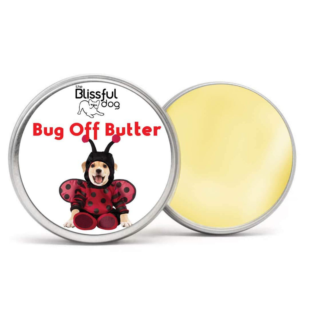 [Australia] - The Blissful Dog Bug Off Butter, Herbal Balm to Banish Biting Bugs from Your Dog 8-Ounce Mixed Breed 